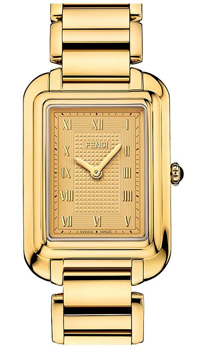 fendi watch gold price|fendi unisex watches.